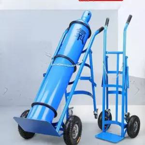 운반차 끌차 손수레 가스통 산소통 실린더 철제