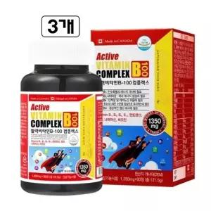 고농축 비타민B 활성형 비타민B군 복합체 B1 B2 B6 B12 고함량 90정 x 3개