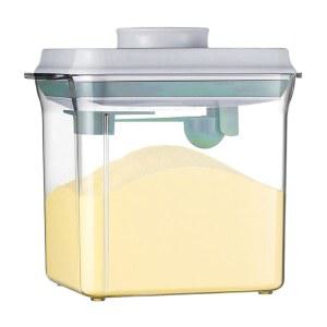 분유 보관함 U2013 디스펜서 스푼 포함 여행 캠핑 피크닉 바비큐 식료품 쇼핑 야외 모험을 위한 휴대용 보관 케이스 89인치