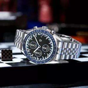 호환  파가니 디자인 2026 신형 남성용 시계 레이싱 크로노그래프 스포츠 쿼츠 시계 일본 VK67 무브먼트 AR