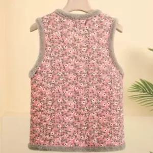 [신세계라이브쇼핑][옷자락] 여성 겨울 따뜻한 패딩 털 조끼 플리스 홈웨어 베스트