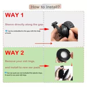 JVC HA-SW02 HA-SW01 이어머프 커버 쿠션 컵 베개 헤드셋 부품용 EarTlogis 교체용 이어 패드