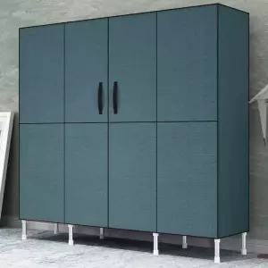 천 간이 옷장 이불장 간편 플라스틱 기숙사 장롱 행거 원룸