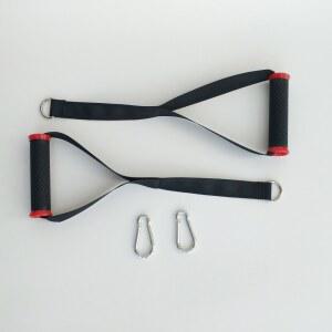 헬스장 케이블 그립 로우 다용도 그립바 케이블그립 케이블손잡이 홈트 바벨 블랙 로우머신