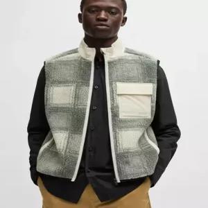 휴고보스 플리스 조끼 남성 패션 VEST 50524512 271