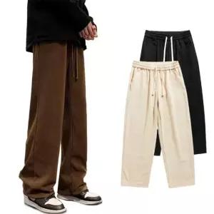 [라일리의류] Rly 편한 코듀로이와이드팬츠 남자 골덴바지 플 밴딩