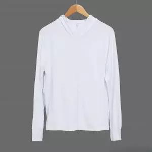 [라일리의류] Rly 남성 후드 집업 2XL 화이트 여름옷 자외선차단