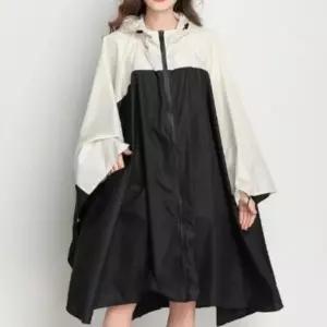 [다잇템] 여성용 SS 망토 자크 우비 가능한 휴대 코트_24696985_588872