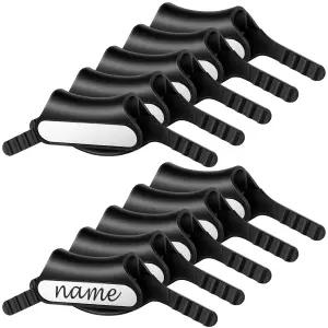 청진기 이름표 10개 개인 맞춤형 및 라벨 스티커 세트 간호사 의사 수의사 의대생을 위한 실용적인 선물