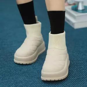 [신상오픈런]삭스스니커즈 통굽 겨울운동화 패딩신발 하이탑 (28768597)