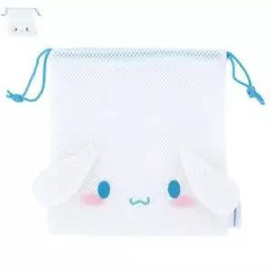 [룽스]더스트 시나모롤 메쉬 조리개 파우치백