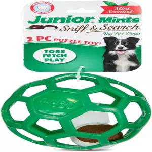 스니프 앤 시크 삐걱거리는 볼 개 장난감 ？ 개를 위한 캔디 향 츄 인터랙티브 향과 사운드 강화 투시 롤