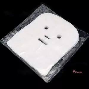 모델링팩거즈미용 순면 석고 고무 피부 100매 미용팩 시트 면거즈 얼굴 관리실bcd377