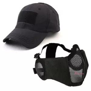안면서바이벌마스크 보호대 귀세트 5종 게임 야구모자 서바이벌룩 밀리터리룩 전동건 플레이 에어소프트nop