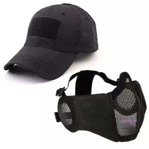 안면서바이벌마스크 야구모자 귀세트 게임 보호대 5종 전동건 서바이벌룩 밀리터리룩 에어소프트 플레이qrs