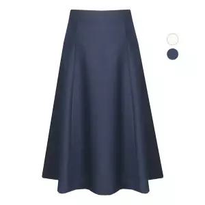 [하프클럽/비비드시크릿가너]여성 릴리 봄가을 정장 플레어 스커트