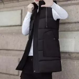 [다잇템] 여성 베스트 패딩 후디 포근한 FW 롱 베스트