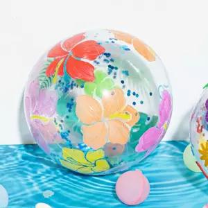 스팽글 비치볼 만들기/모래사장/탱탱볼/물놀이볼/물놀이/에어볼/물놀이용/바다/바캉스공/바캉스볼/바캉스