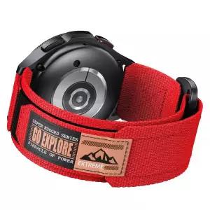 Garmin Forerunner 255/265 Vivoactive 4/Venu 3/Venu 2 밴드용 22mm 나일론 시계 스트랩 화웨이 GT2/GT3/G