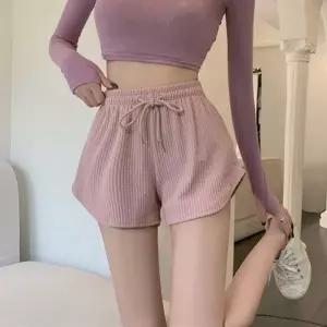 여성 허리밴딩 숏팬츠 핫팬츠 홈웨어 실내복 반바지_20136513_667501