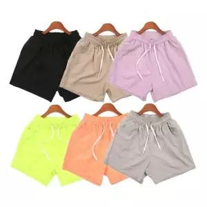 여자 휴양지 핫팬츠 고무줄 밴딩 숏팬츠 짧은 반바지_19994064_667501