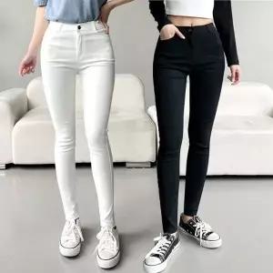 여성 외출 패션 신축성 스판 데일리 스키니 팬츠_19993952_667501