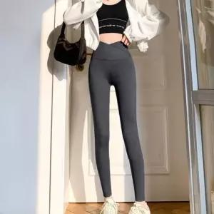 [신상오픈런]튤립 쫀쫀 운동바지 요가 검정색쫄바지 레깅스 (30546261)