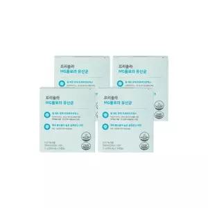 (정품) 3+1 프리솔라 MG플로라 유산균 여성 질 유래 임신준비 임산부 수유부 4개