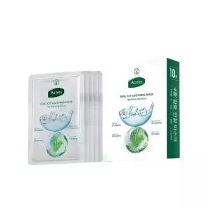ACNES 10매 x [쿨링진정보습] 리얼 아이시 수딩 마스크팩