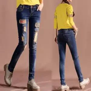 (CESS) PT604 HBA 패치 데님팬츠 스키니진 구제_20022618_667501