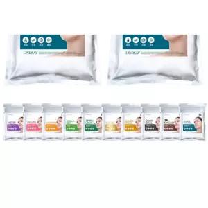 LINDSAY 프리미엄 모델링팩 1kg x 2Pack + 팩도구4종 증정 홈에스테틱 (10종 택1)