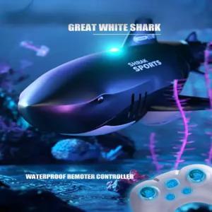 상어장난감 물에서 작동 상어로봇 어린이날 수족관