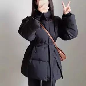 윈터 시크 벨티드 웰론 숏 자켓 패딩 TDN-0015