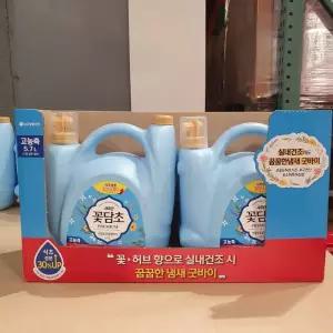 코스트코 엘지생활건강 샤프란 꽃담초 유연제 5.7L 잡화마켓2603