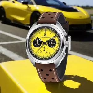 호환  파가니 디자인 2025 신형 스포츠 스타일 쿼츠 시계 남성용 스포츠 크로노그래프 AR 사파이어 크리스