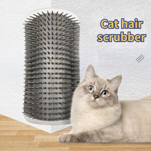 고양이 고양이 Scratcher 마사지 애완 동물 브러시 제거 헤어 빗 손질 테이블 개  케어 al Canin 액세서리