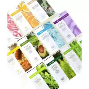 LAMELIN 라멜린 피부진정 마스크팩 5종 50매 (티트리 10매 비타민 오이 허니 알로에 10매)