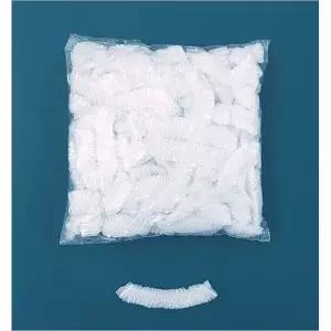 염색 헤어캡 투명 비닐 일회용 머리 샤워캡 100개