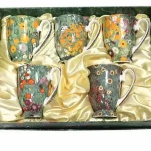 ( )스테콜 머그잔 커피잔 도자기 머그컵 찻잔 세트 5P G