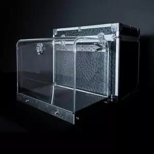 휴대용 공구함 이동형 알루미늄 박스 수납함 파티션 칸막이 정리함 케이스