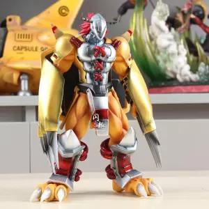 디지몬피규어 워그레이몬 어드벤처 조립 애니메이션 디지털 골드 전투 모델