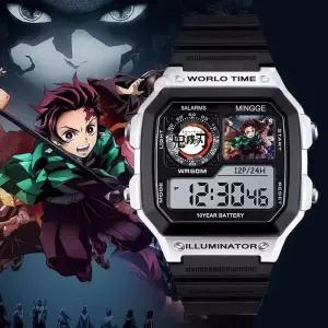 귀멸의 칼날 손목시계 캐릭터 신학기 어린이 초등학생 선물 디지털 생일 탄지로 네즈코