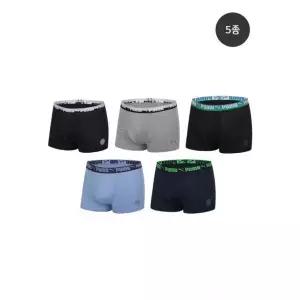 푸마 언더웨어 [푸마] 주니어 남아용 드로즈 5종세트 893005