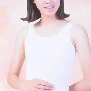 BYC 메가스타 주니어 무지 백색 브라런닝