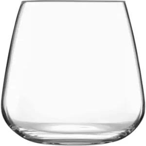 루이지 보르미올리 탈리스마노 15.25온스 유리 더블 올드 패션 드링크웨어 4종 세트 450ml 클리어