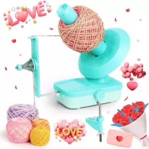 크로치팅 자동 크로치 실 볼 와인더를 위한 전기 와인더로 강한 장력으로 완벽한 깔끔한 케이크 단계 없는