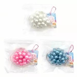 포켓 진주조개 말랑이 6개 조개 장난감 해양 생물 유아 용 완구 피 규어 휴대 놀이터