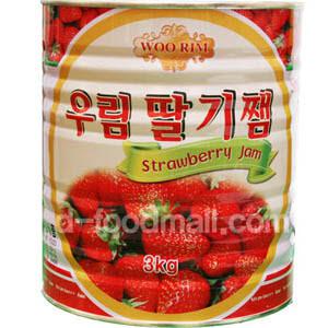 우림 딸기쨈 3kg 딸기잼 업소용