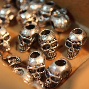 파라코드용 해골비즈(파라코드팔찌및 랜야드재료)