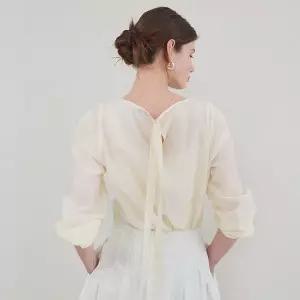 [온앤온](센텀시티점)백 타이 블라우스 NEW5SB237